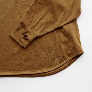 ★入荷済み★2026AW★MOUN TEN. マウンテン premium cotton relax longsleeve coyote MT119-2006