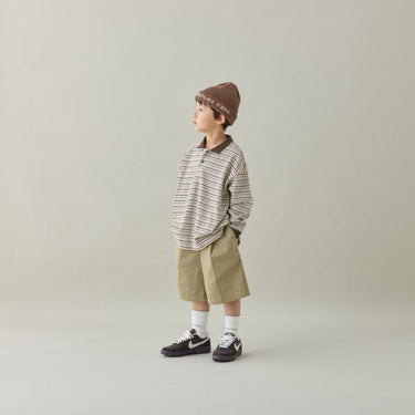 ★入荷済み★2026AW★MOUN TEN. マウンテン vintage border polo sand MT121-2002