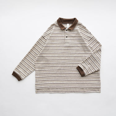 ★入荷済み★2026AW★MOUN TEN. マウンテン vintage border polo sand MT121-2002