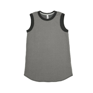 ★入荷済み★2026SS★MOUN TEN. マウンテン bicolor waffle tanktop gray x charcoal MT48-1945