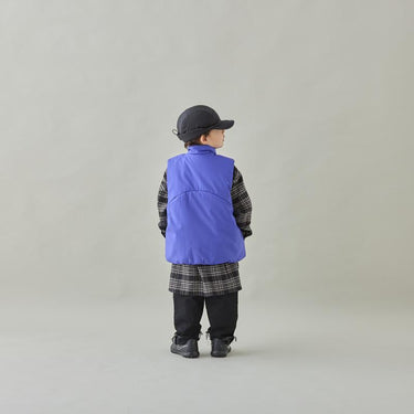 ★入荷済み★2025AW★MOUN TEN. マウンテン puff vest violet MV02-1804