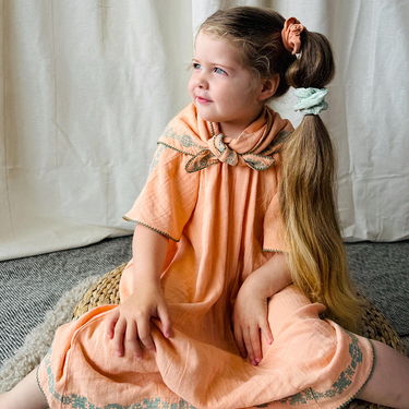 ★2025SS★MABLI マブリ MALI SCRUNCHIES X 2 SOFT MINT MAB634