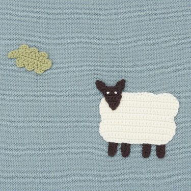 ★DROP1★2025AW★Misha & Puff ミーシャアンドパフ Baby Meadow Blanket Overcast B1215F25-443-OSS