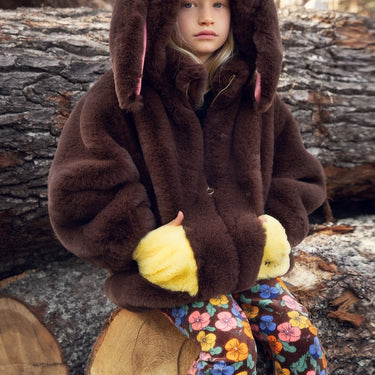 ★Chapter2★2026AW★mini rodini ミニロディーニ Violas aop velour trousers Multi