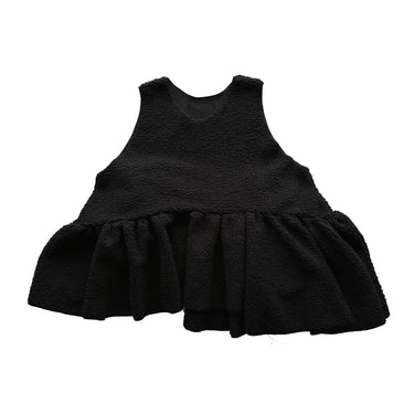★9-10月入荷予定ご予約★2026AW★UNIONINI ユニオニーニ poodle dress black OP-091