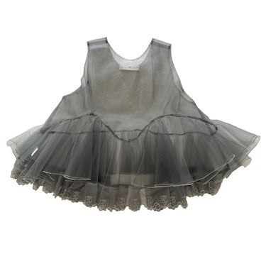 ★入荷済み★2026SS★UNIONINI ユニオニーニ teddybear lace tulle one piece gray OP-098