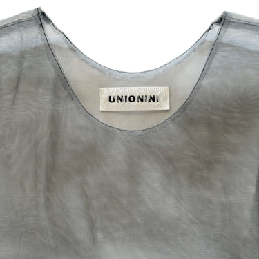 ★入荷済み★2026SS★UNIONINI ユニオニーニ teddybear lace tulle one piece gray OP-098