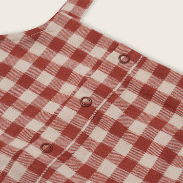 organic zoo オーガニックズー Paprika Gingham Salopette 17PKGHSOZ