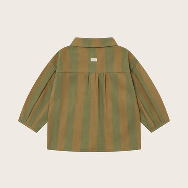 organic zoo オーガニックズー Woodland Stripes Lodge Shirt 17WSLS