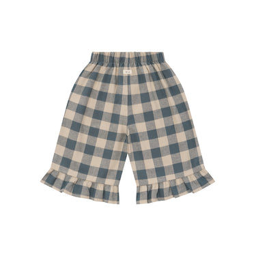 organic zoo オーガニックズー Fog Blue Gingham Frill Culottes 19FGHFC