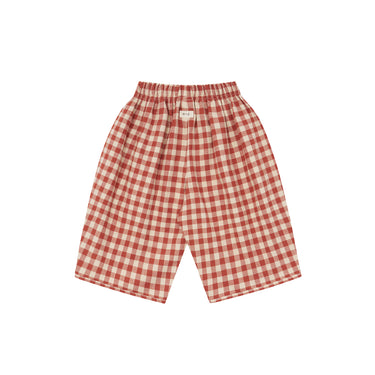 organic zoo オーガニックズー Paprika Gingham Barrel Pants 19PKGHBP