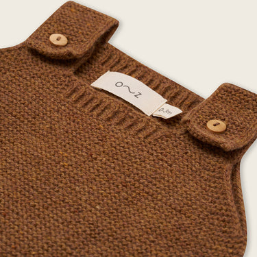 organic zoo オーガニックズー Chestnut Wool Salopette CSALOP