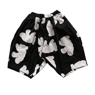 ★入荷済み★2026AW★UNIONINI ユニオニーニ teddy pattern big pants black PT-101
