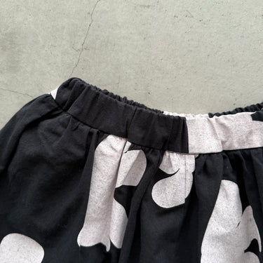 ★入荷済み★2026AW★UNIONINI ユニオニーニ teddy pattern big pants black PT-101