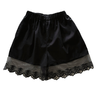 ★入荷済み★2026SS★UNIONINI ユニオニーニ teddybear lace short pants black PT-117
