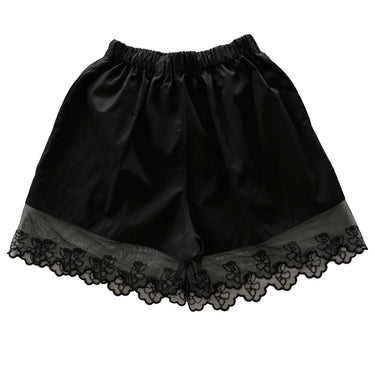 ★入荷済み★2026SS★UNIONINI ユニオニーニ teddybear lace short pants black PT-117