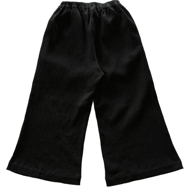 ★入荷済み★2026SS★UNIONINI ユニオニーニ wrinkled long pants black adult PT-120