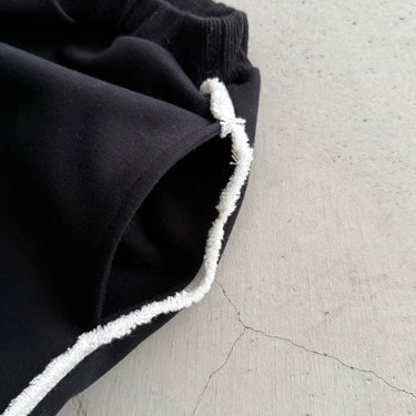 ★9-10月入荷予定ご予約★2026AW★UNIONINI ユニオニーニ fringe long pants black PT-120