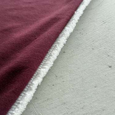 ★9-10月入荷予定ご予約★2026AW★UNIONINI ユニオニーニ fringe long pants burgundy PT-120