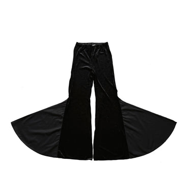 ★9-10月入荷予定ご予約★2026AW★UNIONINI ユニオニーニ velours bell bottom black adult PT-127