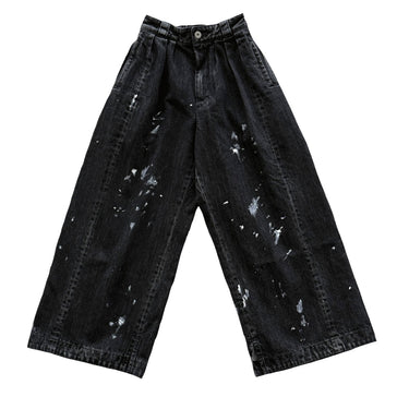 ★入荷済み★2026AW★UNIONINI ユニオニーニ tuck big jeans black PT-130