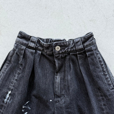 ★入荷済み★2026AW★UNIONINI ユニオニーニ tuck big jeans black PT-130