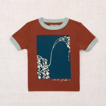 ★DROP1★2026AW★Misha & Puff ミーシャアンドパフ YANAGI TREE RINGER TEE SABI K3483F26-1A1