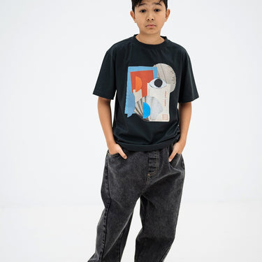 ★DROP1★2026AW★Repose AMS リポーズ tee shirt moonless night black AW26-59
