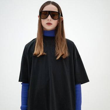 ★DROP1★2026AW★Repose AMS リポーズ tee shirt moonless night black AW26-61