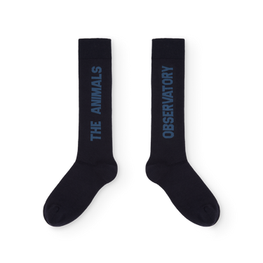 ★2026SS★The Animals Observatory Worm Socks NAVY S26080_024_BG