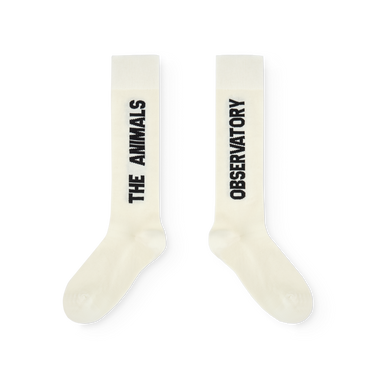 ★2026SS★The Animals Observatory Worm Socks RAW WHITE S26080_221_BG