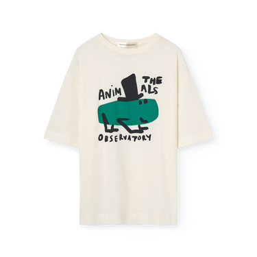 ★2026SS★The Animals Observatory Collie KID T-Shirt WHITE Telephone S26187_221_BB