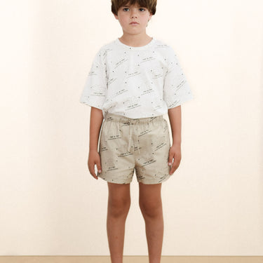 ★DROP2★2026SS★tinycottons タイニーコットンズ Tiny & Tiny Knitted Tee off-white SS26-008