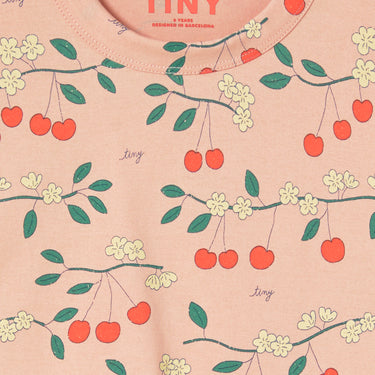 ★DROP2★2026SS★tinycottons タイニーコットンズ Cherry Trees Crop Tee wild rose SS26-010