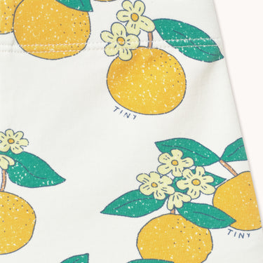 ★DROP1★2026SS★tinycottons タイニーコットンズ Oranges Baby Short Leggings off-white SS26-030