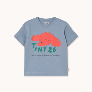 ★DROP1★2026SS★tinycottons タイニーコットンズ Red Dog Graphic Tee grey SS26-040