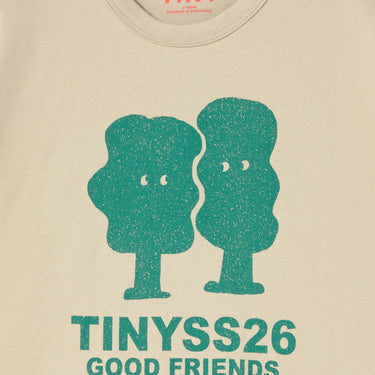 ★DROP1★2026SS★tinycottons タイニーコットンズ Trees Graphic Tee dark vanilla SS26-042