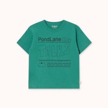 ★DROP1★2026SS★tinycottons タイニーコットンズ Pondlane Graphic Tee dark emerald SS26-045
