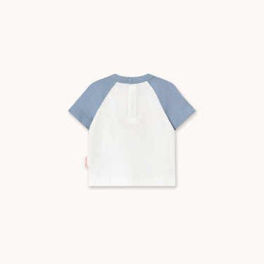 ★DROP1★2026SS★tinycottons タイニーコットンズ Red Dog Graphic Baby Tee off-white SS26-050