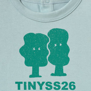 ★DROP1★2026SS★tinycottons タイニーコットンズ Trees Graphic Baby Tee warm grey SS26-054