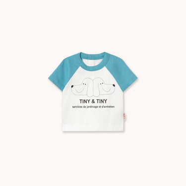 ★DROP1★2026SS★tinycottons タイニーコットンズ Tiny&Tiny Graphic Baby Tee off-white SS26-066
