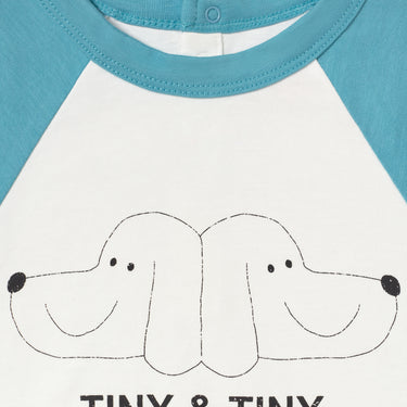 ★DROP1★2026SS★tinycottons タイニーコットンズ Tiny&Tiny Graphic Baby Tee off-white SS26-066