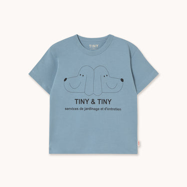 ★DROP1★2026SS★tinycottons タイニーコットンズ Tiny & Tiny Black Graphic Tee grey SS26-087