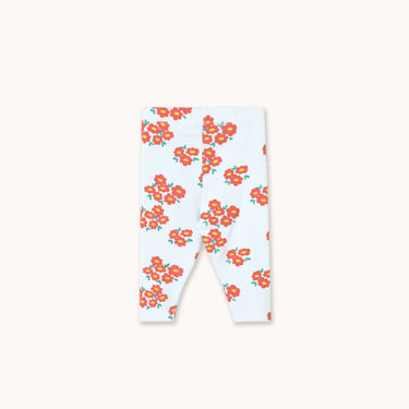 ★DROP2★2026SS★tinycottons タイニーコットンズ Blossoms Rib Baby Pant ice blue SS26-094