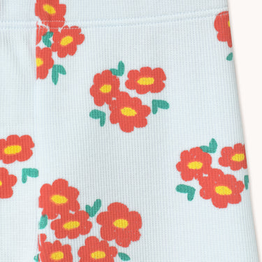 ★DROP2★2026SS★tinycottons タイニーコットンズ Blossoms Rib Baby Pant ice blue SS26-094