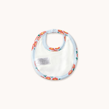 ★DROP2★2026SS★tinycottons タイニーコットンズ Blossoms Rib Bib ice blue SS26-097