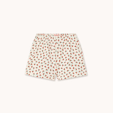 ★DROP2★2026SS★tinycottons タイニーコットンズ Tiny Roses Rib Short off-white SS26-100