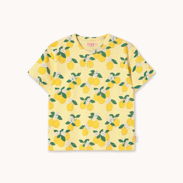 ★DROP1★2026SS★tinycottons タイニーコットンズ Oranges Rib Tee mellow yellow SS26-112