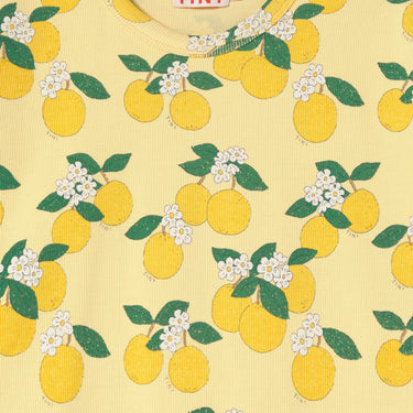 ★DROP1★2026SS★tinycottons タイニーコットンズ Oranges Rib Tee mellow yellow SS26-112