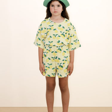 ★DROP1★2026SS★tinycottons タイニーコットンズ Oranges Rib Short mellow yellow SS26-113